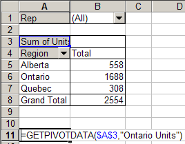 GetPivotData formula