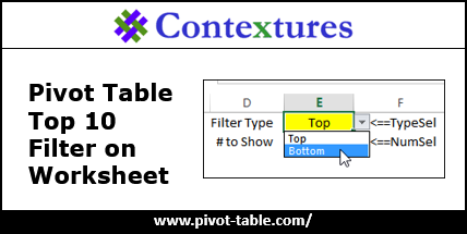 Pivot Table Top 10 Filter Macro https://www.pivot-table.com/