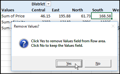 Remove Pivot Fields With a Macro