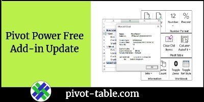 Pivot Power Free Add-in Update