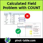 Pivot Table Calculated Field Counting Problem – Excel Pivot Tables