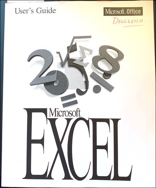 Excel 5.0 User Guide cover